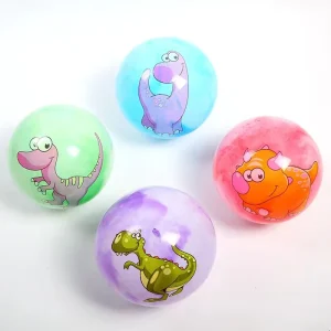 Kids Toy Ball 9 Inches Color Label Sticker Print Ball PVC Round Plastic Balls with Characters