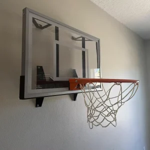 Kids Wall Basketball Hoop System for Indoor Outdoor Use