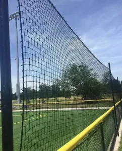 Knotless Sports Court Fence Net Baseball Football Golf Tennis Practice Barrier Netting