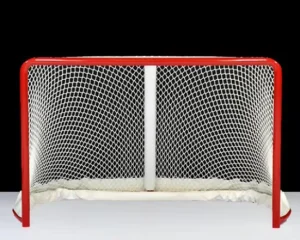 Knotless White Frame Outdoor Sports Ice Hockey Goal Lacrosse Net for Hockey
