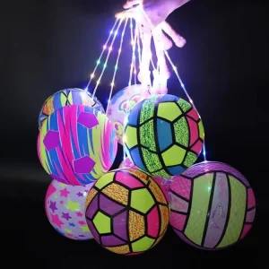 LED PVC Inflatable Luminous Children Toy Ball for Kids Gift