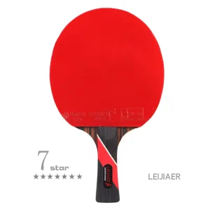 LEIJIAER Official Good Carbon Table Tennis Racket Price Customized Logo Ping Pong Professional Table Tennis Paddle
