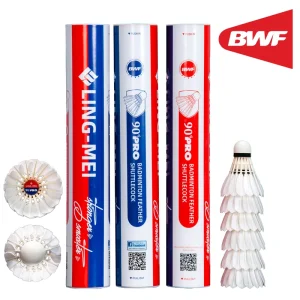 LING MEI 90PRO Badminton Shuttlecock Birdies Shuttles Lingmei 90pro Ball