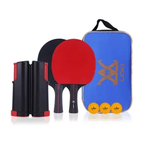 LOKI SW 015 Factory Price Good Quality Professional Pure Wood ITTF Rubber Table Table Tennis Set