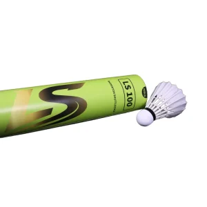LS100 Lightweight Durable Eco Friendly Badminton Shuttlecock For Club Players Professional Training Supports Brand
