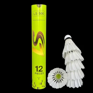 LS500 Professional Lightweight Badminton Shuttlecock Sample Balls Eco-Friendly Durable