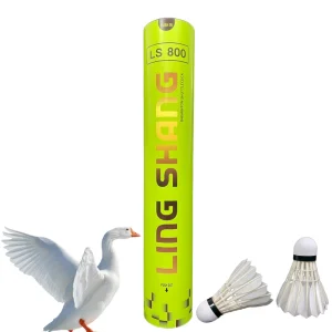 LS800 Badminton Professional Eco Friendly Lightweight Goose Feathers For Competitions Factory