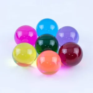 Large Clear Acrylic Resin Balls Contact Juggling Balls