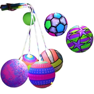 Large LED Inflatable Glow in the Dark Beach Ball Kids Indoor Outdoor Play Plastic Beach Playground