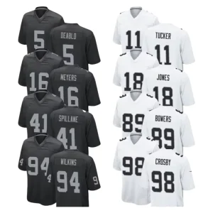 Las Vegas High Quality Men’s American Football Jerseys for Sportswear Embroidered Sewn Logo Customizable Jerseys