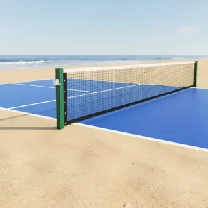 Latest Design Sports Equipment Removable Detachable Net System Outdoor Beach Pickleball Post