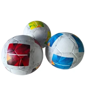 League Match Training Grade 12 Panel PU Leather Soccer Ball Thermal Bonded Construction Improved Handling Skills Spot