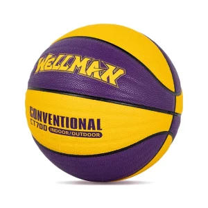 Leather Indoor Basketball Ball Customized Color logo material Adult Club Training Basketball