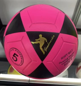 Leather Size 5 Training Football Durable Wear Resistant Soccer Ball Custom Logo Color Outdoor Use Factory Direct Sales