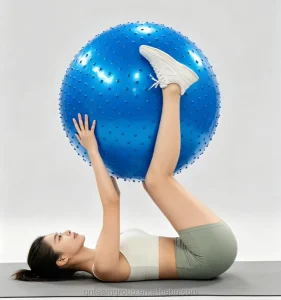 Light Weight Soft PVC Yoga Ball 55 85cm Diameter Eco-Friendly Thickened Anti-Explosion Design Sensory Training Muscle Relaxation