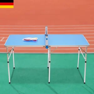 Lightweight Portable Foldable Waterproof Durable Indoor Outdoor Table Tennis Legs Extendable Folding MDF Top Courtyard Park