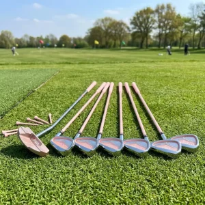 Lightweight Women’s Right Handed Professional Golf Club Set with Graphite Shafts and Titanium Driver