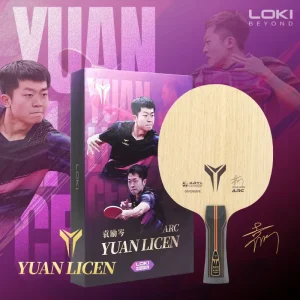 Loki Yuan Li Cen ARC 专业乒乓球拍刀片 5+2 碳纤维快回弹乒乓球拍刀片，适合高级玩家