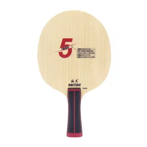 Long Handle FL and ST Table Tennis Rackets 5 Layers Pure Wood Ping Pong Blade