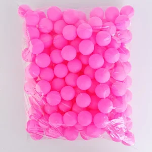 Lottery Table Tennis Balls PP Matte Colorful Durable Material Ping Pong Balls