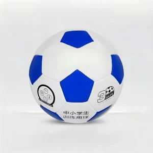 Low Cost High Quality PU Leather Size 5 Machine Stitched Custom Indoor Outdoor Training Soccer Ball Bounce Wear
