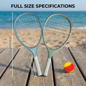 Low MOQ TYPTI Racket 22″ Aluminum Alloy Custom Logo Racquet For Startup Brands