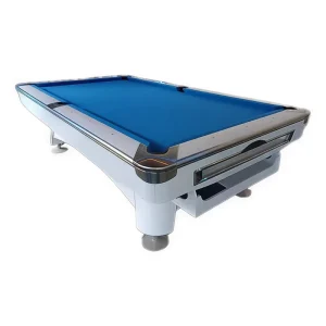 Luxury Solid Oak American Pool Table Six Generation Design Billiard Table K55 Rubber Rails for Club Home