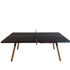 Luxury Solid Wood Table Tennis Table Indoor Outdoor Ping Pong Table for Home Club Entertainment ODM OEM Customization