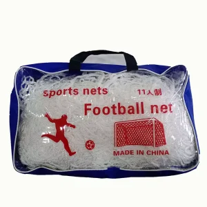 M002 White PP Knotless 3mm Soccer Goal Net Full Set Outdoor Training Court Equipment