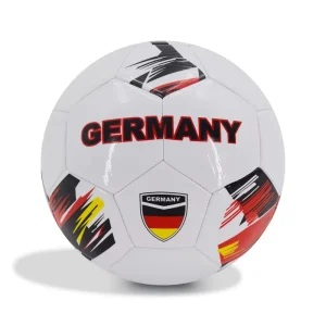 Machine Sewn PVC Material Football Size 5 4 3 Used for Training Using the German Flag Ball