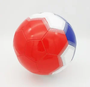 Machine Sewn Shiny PVC Foam Leather Durable Soccer Ball Size 5 Customizable Colors 300 330 g EN71 1 2 3 Certified Kids Youth