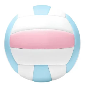 Machine Stitched Lightweight Volleyball Flat Seam Profile for Uninterrupted Forearm Glide Clean Pass Trajectory Indoor Outdoor