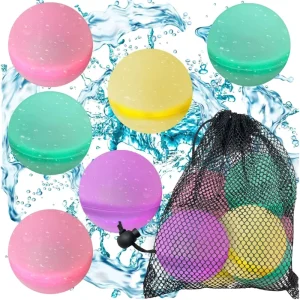 Magnetic Silicone Water Ball for Pool Fight Fast Fill Reusable Splash Ball
