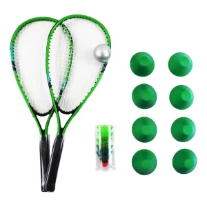 Manufacture Tennis Racket Squash Rackets Badminton Racket Set with Balls Cones for Kids and Adults