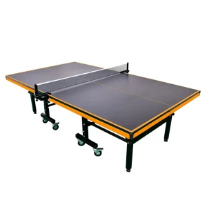 Manufacturer 18mm MDF Movable Indoor Table Tennis Table Foldable Pingpong Table