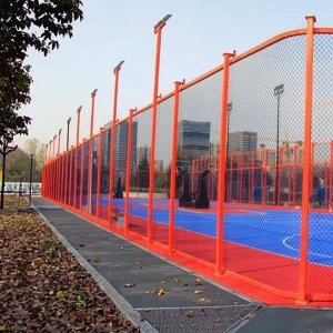 Manufacturer Outdoor Sports Court Equipment Protective Safety Mesh Fence Net for Football Field Soccer & Basketball Playgrounds