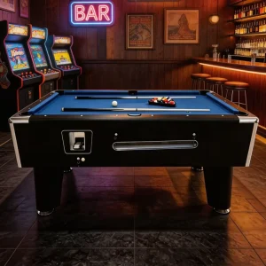 Manufacturer Price Coin Operated for Commercial Auto Ball Return Pool Table 7FT 8FT Billiard Table Durable