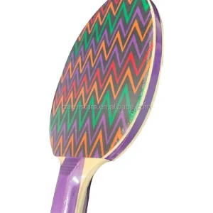 Manufacturers Provide Thickened Training Wood Table Tennis Racket OEM Custom Durable Portable for Sport