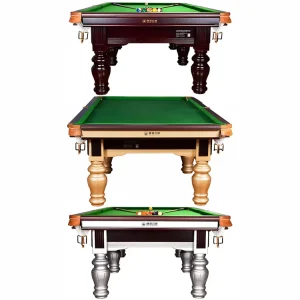 Maple Wood Outdoor Professional Factory Direct Standard Wooden Billiard Table