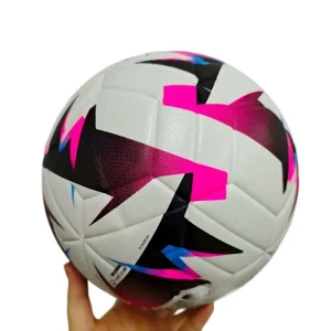 Match Quality Eco-Friendly Soccer Ball Water Resistant Custom PU Material for Unisex Adults Indoor Outdoor Official