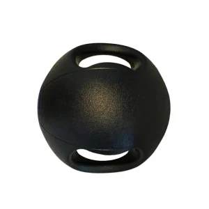 Medicine Ball Dual Grip Exercise Ball Pu Leather 1-10kg Weight Options Textured Grip Eco-Friendly Portable