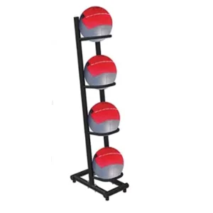 Medicine Ball Rack Gym Ball Storage Rack for 4 Balls HRIR13