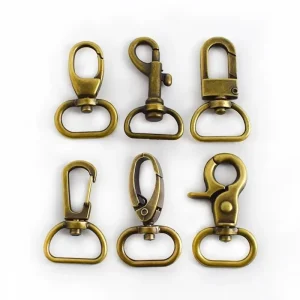 Meetee BF072 20mm Bronze HandBag Buckles Key Chain Clasp Dog Buckles Snap Hook Swivel Trigger Lobster DIY Hardware Accessories