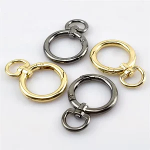 Meetee F1 7 Alloy Handbag Buckles Bag Strap Openable Keyring Dog Chain Buckle Snap O Rings