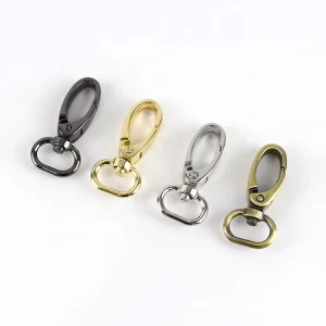 Meetee F4 3 16mm Bag Accessories Purse Snap Hook Clip Bag Strap Clasp Hook Buckles Alloy Swivel Lobster Dog Buckle