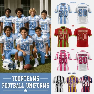 Men Sport Football Jerseys Full Stitched Logos High Performance Athletic Sports Apparel American Football Jersey