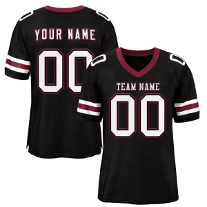 Men’s Retro Top American Football Rugby Jersey Shirts Embroidered Sublimation Logo Sports Wear for