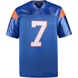 Mesh Stitched Rugby Shirts Uniform Breathable Custom Logo Sublimation American Football Jersey for Team Wear Practice
