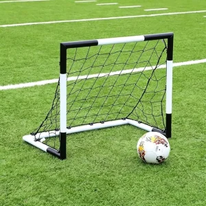 Metal Soccer Goal Heavy Duty Outdoor Soccer Goal for Backyard Training Small Soccer Goal for Practice