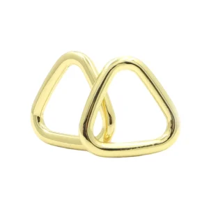 Metal Triangle Ring Buckle Dog Collar Pet Hardness Metal Loop Buckle Custom Design Metal Slide Buckle Bag Accessories